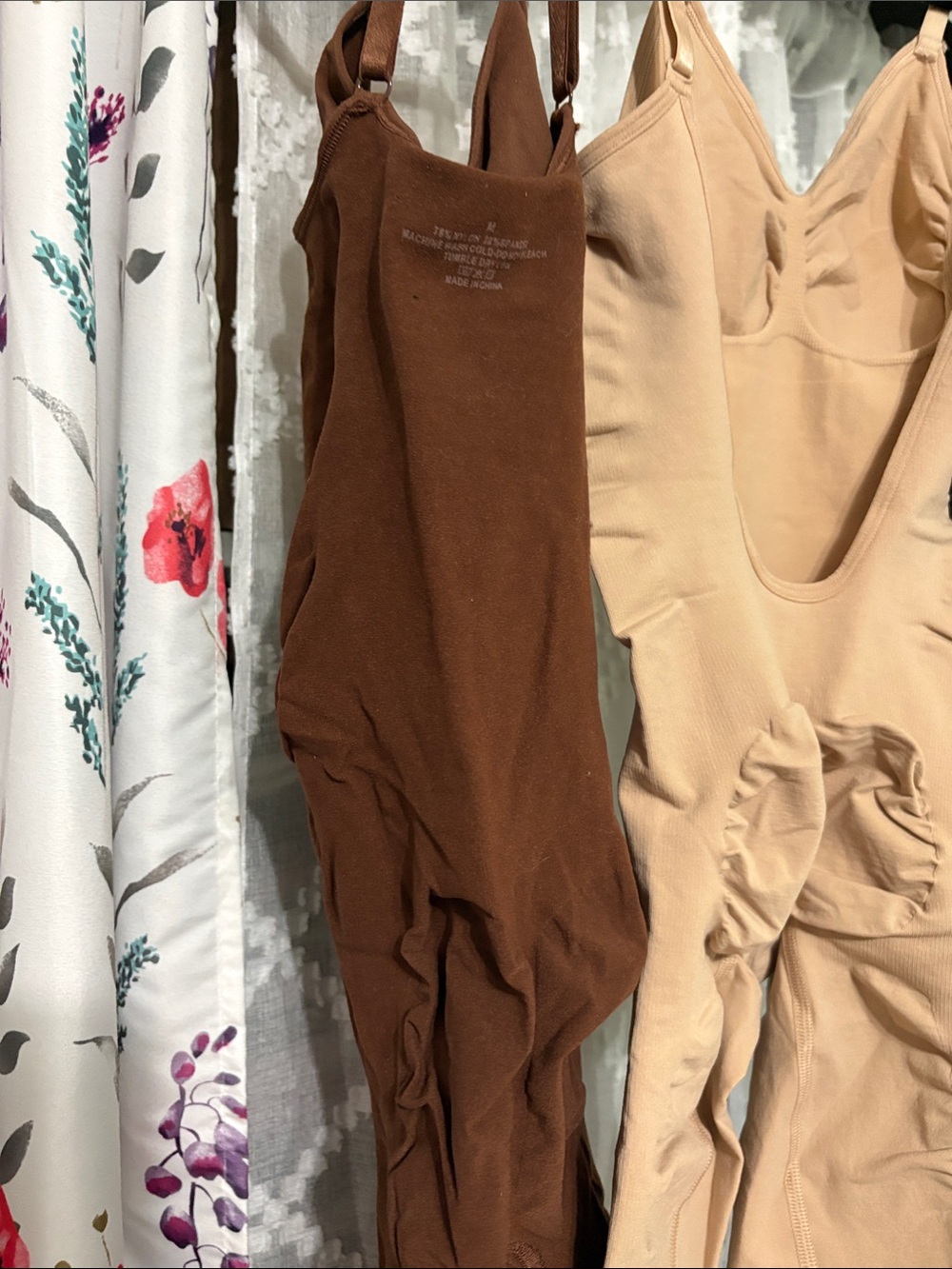 Brown Shapewear Bodysuit - M, XS - Picture 6 of 12